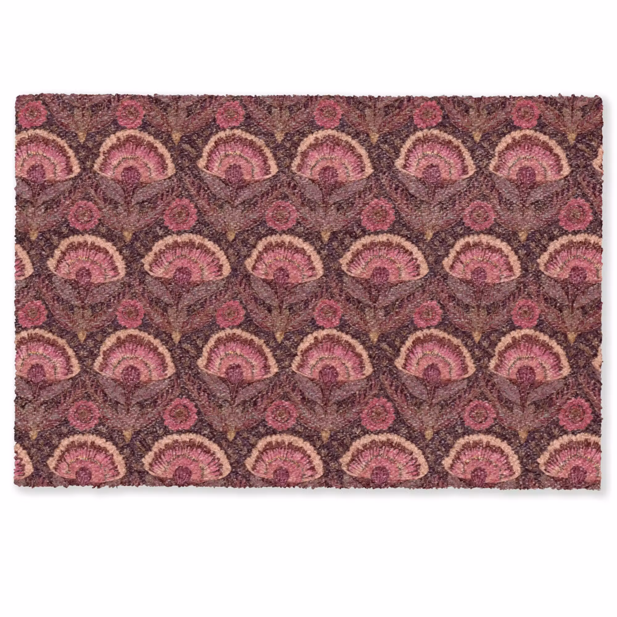 Doormat - Antiques - Flowers - Colorful