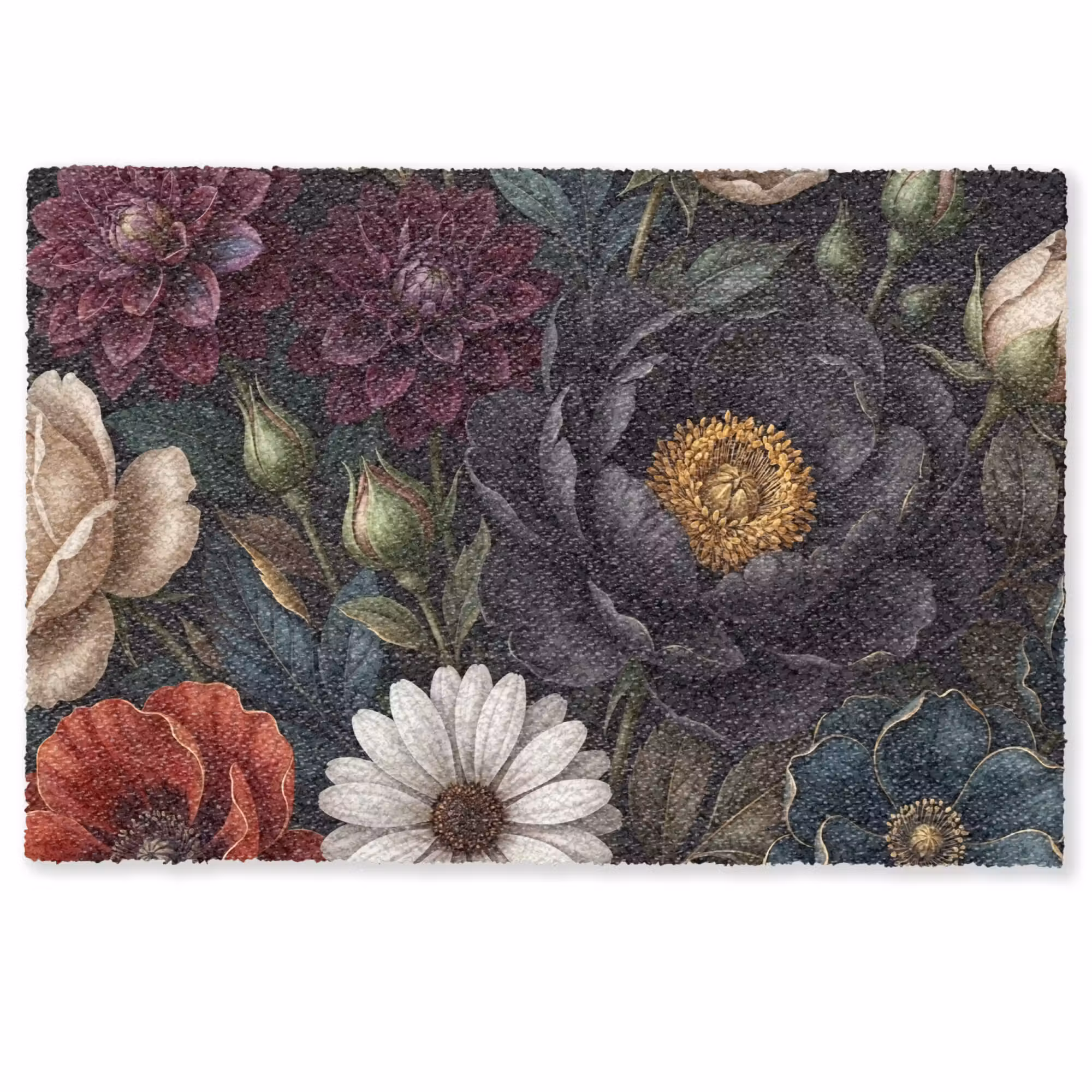 Doormat - Flowers - Bouquet - Nature - Classic - Lush