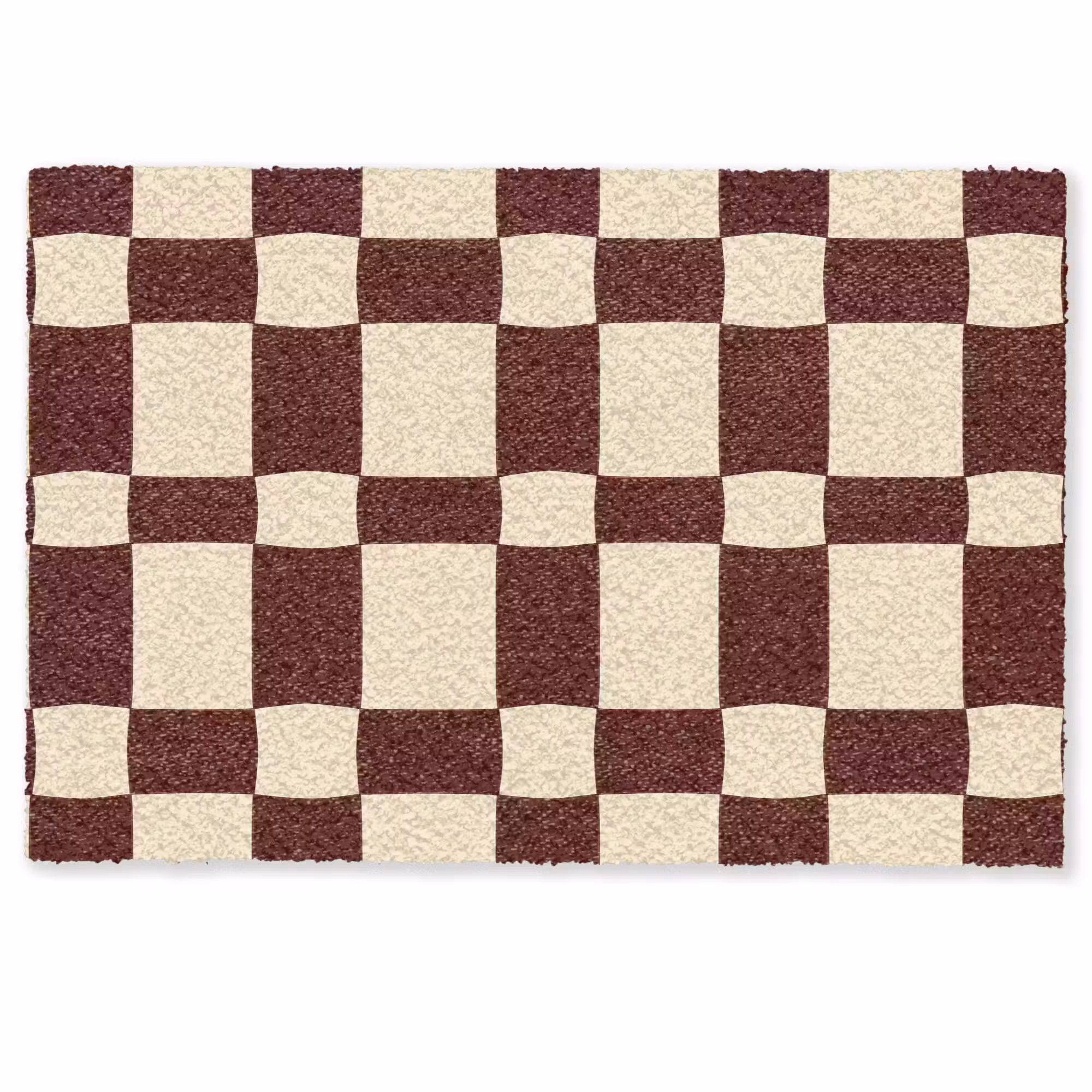 Doormat - Retro - Pattern - Brown