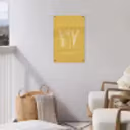 Carpe Diem met Bloemen tuinposter los doek klein -sfeer8