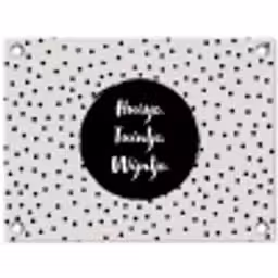 Huisje. Tuintje. Wijntje - Quotes - Tekst - Wijn - Tuin tuinposter los doek klein -3d