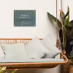 Papa's Werkplaats tuinposter los doek klein -sfeer7