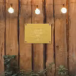 Geniet van elke dag tuinposter los doek klein -sfeer1