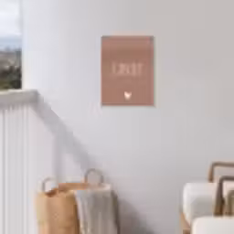 Geniet - Spreuken -Quotes tuinposter los doek klein -sfeer8