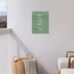Grill - Groen - Zomer - Quote tuinposter los doek klein -sfeer8