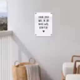 Van jou wil ik er nog wel eentje - Quotes - Spreuken tuinposter los doek klein -sfeer8