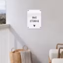 Ons stekkie - Spreuken - Quotes tuinposter los doek klein -sfeer8