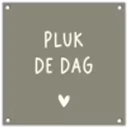 plukdedag-groen tuinposter los doek klein -3d