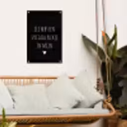 Spreuken - Een speciaal plekje in mijn hart - Quotes tuinposter los doek klein -sfeer7