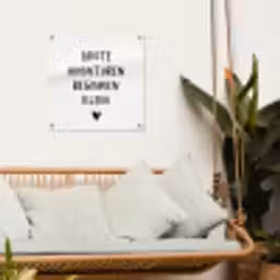 Spreuken - Grote avonturen beginnen klein - Quotes tuinposter los doek klein -sfeer7