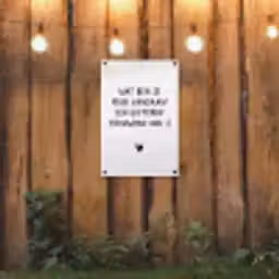 Spreuken - Wat ben je mooi vandaag - Quotes tuinposter los doek klein -sfeer1