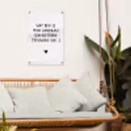 Spreuken - Wat ben je mooi vandaag - Quotes tuinposter los doek klein -sfeer7