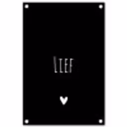 Spreuken - Lief - Quotes tuinposter los doek klein -3d