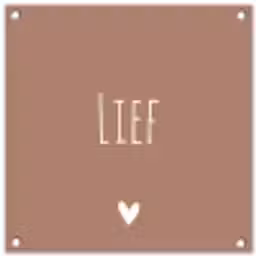 Spreuken - Lief - Quotes tuinposter los doek klein -3d