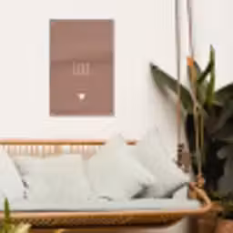 Spreuken - Quotes - Lief tuinposter los doek klein -sfeer7