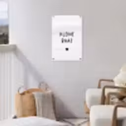 Spreuken - Kleine baas - Quotes tuinposter los doek klein -sfeer8