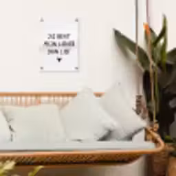 Spreuken - Jij bent mijn liever dan lief - Quotes tuinposter los doek klein -sfeer7