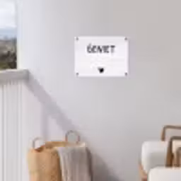 Quotes - Geniet - Spreuken tuinposter los doek klein -sfeer8