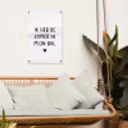 Quotes - Spreuken - André Hazes - Ik heb de zomer in mijn bol tuinposter los doek klein -sfeer7