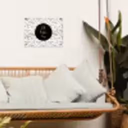 Quotes - Tekst - Oh happy day - Geluk tuinposter los doek klein -sfeer7