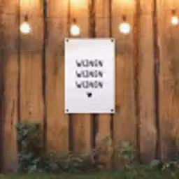 Quotes - Wijnen wijnen wijnen - Spreuken tuinposter los doek klein -sfeer1