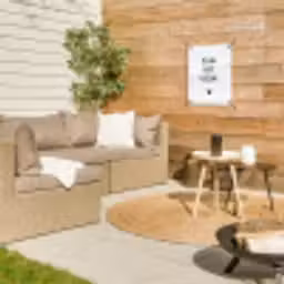 Pluk het geluk - Quotes - Spreuken tuinposter los doek klein -sfeer4