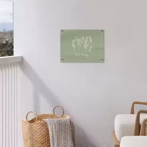 Pluk de Dag tuinposter los doek klein -sfeer8