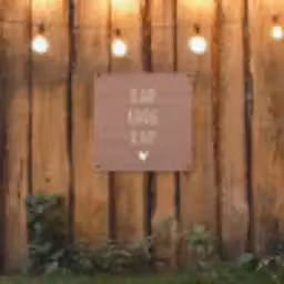 Slaap kindje slaap - Quotes - Spreuken tuinposter los doek klein -sfeer1