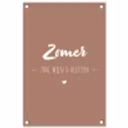 zomer-roze-2-3 tuinposter los doek klein -3d