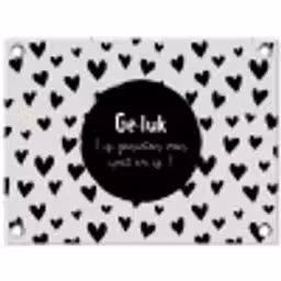 Tekst - Quotes - Geluk (is genieten van wat er is) - Woordenboek - Definitie geluk tuinposter los doek klein -3d