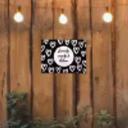 Tekst - Zonnetje, wijntje & kletsen - Quotes - Wijn - Tuin tuinposter los doek klein -sfeer1