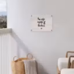 Tekst - Wijn - Zonnetje, wijntje & kletsen - Quotes tuinposter los doek klein -sfeer8