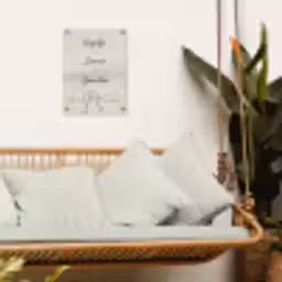 Wijn en Zonnen tuinposter los doek klein -sfeer7