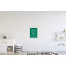 Menu - Quote - Roze textielposter latten blank klein -kinderkamer
