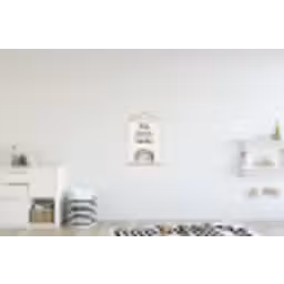 Tekst - Glas - Getekend - Citroen textielposter latten blank klein -kinderkamer