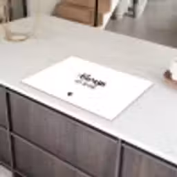 Always kiss the cook - Koken - Kok - Keuken - Spreuken Inductie beschermer vinyl 3mm klein -sfeer8