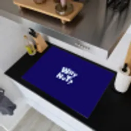 Blauw - Why not - Minimalistisch Inductie beschemer met haakjes klein -sfeer1