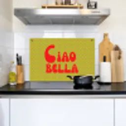 Ciao bella - Rood - Groen - Stippen Inductie beschemer met haakjes klein -sfeer2