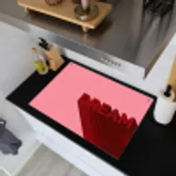 Dream - 3D - Rood - Roze Inductie beschemer met haakjes klein -sfeer1