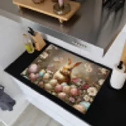 Paashaas - Lente - Paaseieren Inductie beschemer met haakjes klein -sfeer1