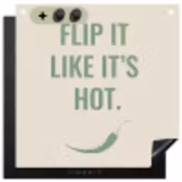 Groen - Quote - Zomer - Chilipeper Inductie beschemer met haakjes middel -3d