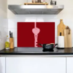 Love - Hart - Rood Inductie beschemer met haakjes klein -sfeer2
