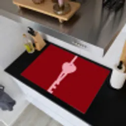 Love - Hart - Rood Inductie beschemer met haakjes klein -sfeer1