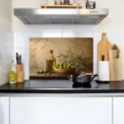 Olijven - Stilleven - Vintage Inductie beschemer met haakjes klein -sfeer2