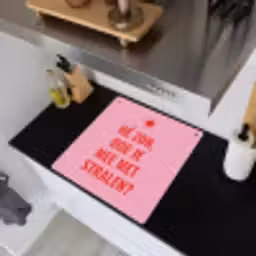 Roze - Zon - Quote Inductie beschemer met haakjes middel -sfeer1