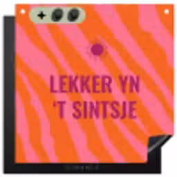 Quote - Zomer - Roze Inductie beschemer met haakjes middel -3d