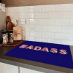 Badass - Panterpint - Schaduw - Roze Inductie beschermer vinyl 3mm klein -sfeer3