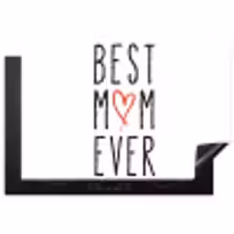 Best mom ever - Spreuken - Mama - Quotes Inductie beschermer vinyl 3mm klein -3d