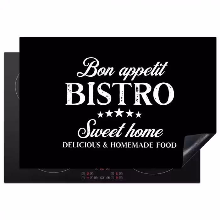 Bistro van het Hart Inductie beschermer vinyl 3mm klein -3d