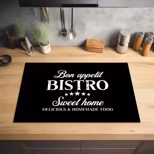 Bistro van het Hart Inductie beschermer vinyl 3mm klein -sfeer5